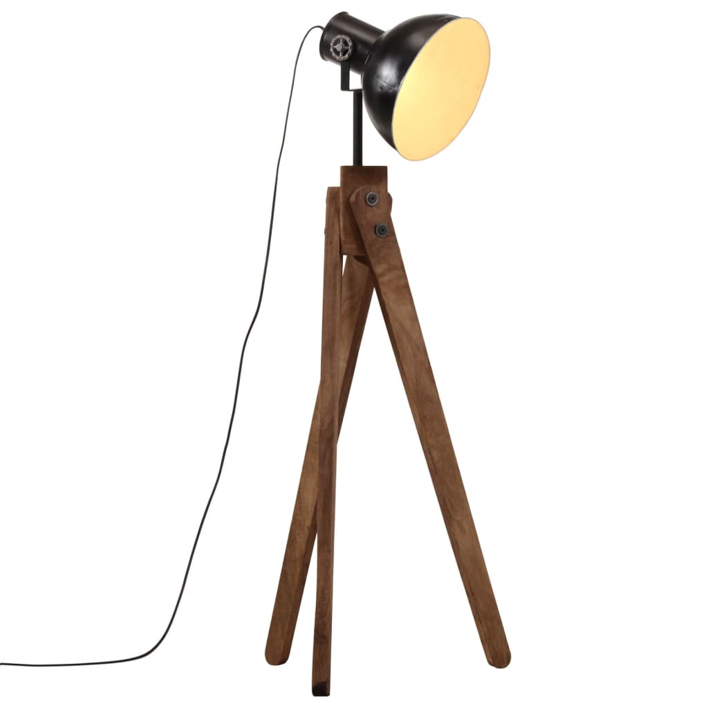 Stāvlampa, melnā krāsā, 45x45x120cm, 25W, E27