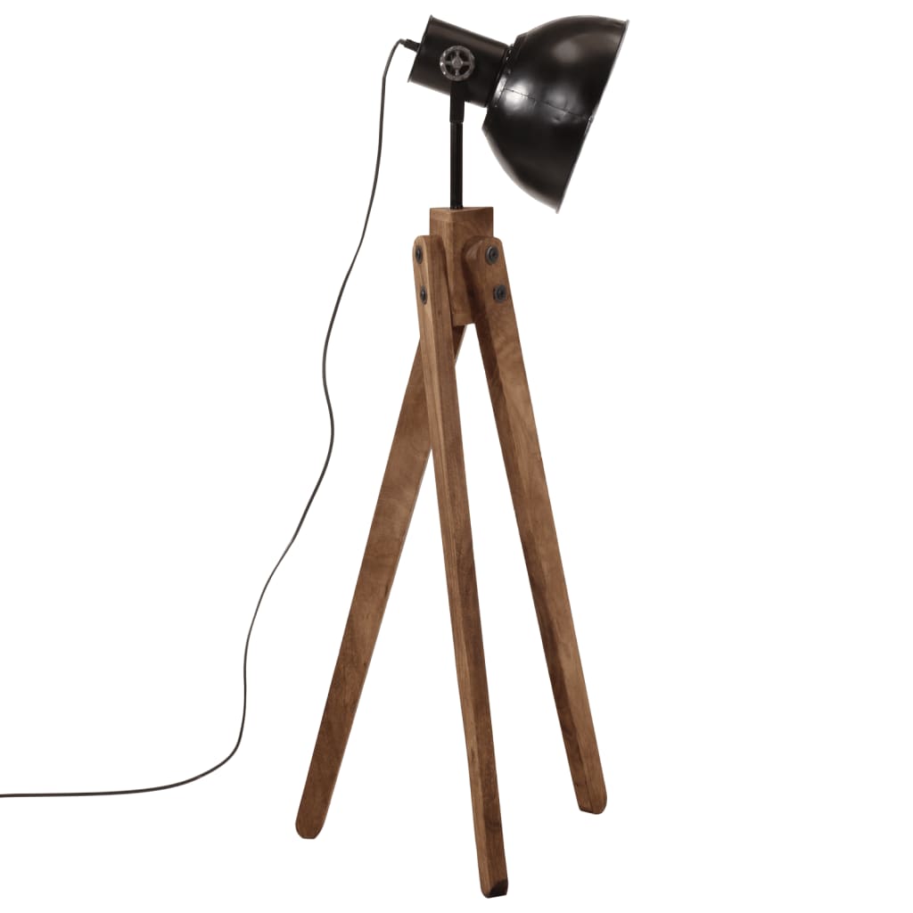 Stāvlampa, melnā krāsā, 45x45x120cm, 25W, E27