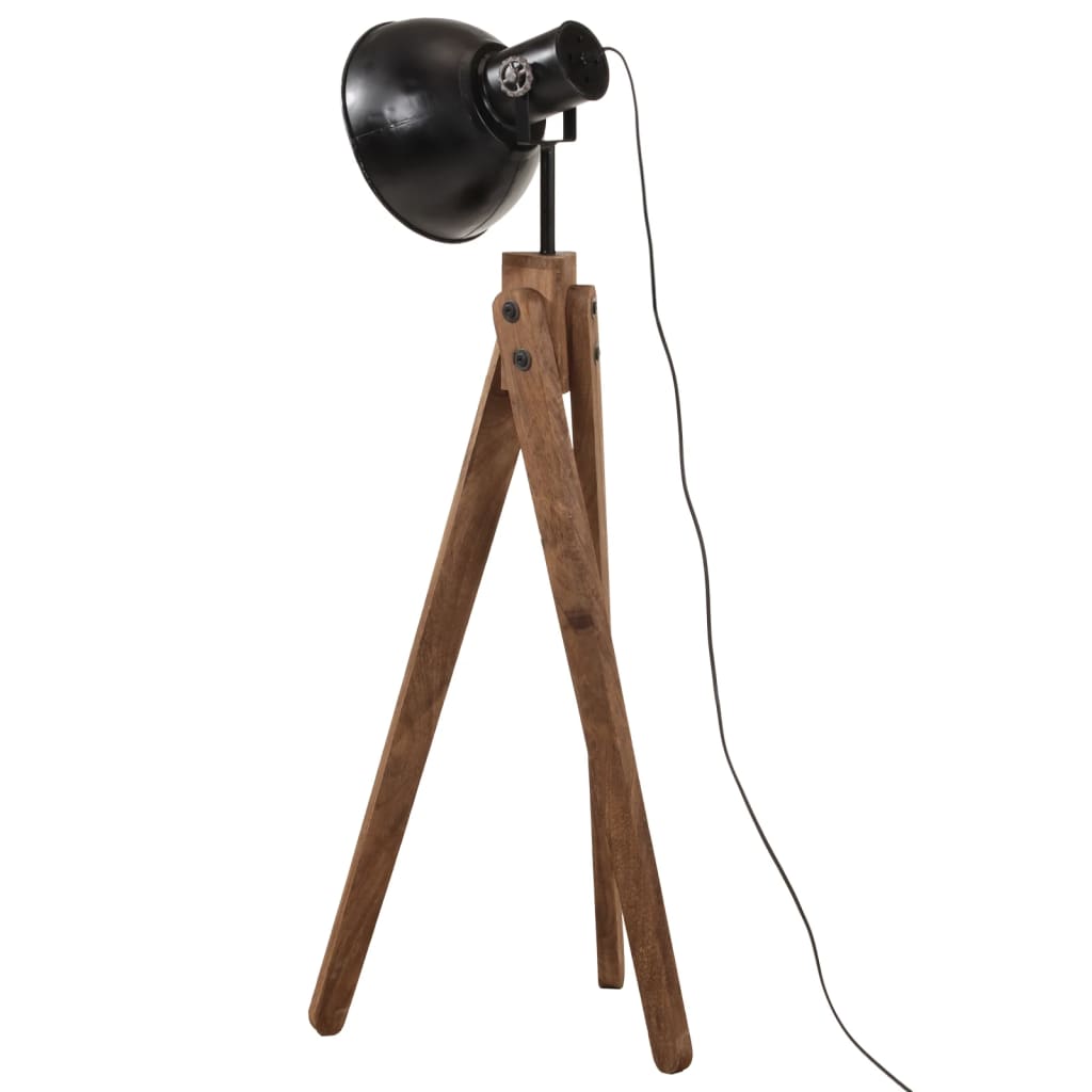 Stāvlampa, melnā krāsā, 45x45x120cm, 25W, E27