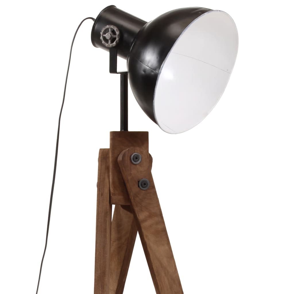Stāvlampa, melnā krāsā, 45x45x120cm, 25W, E27