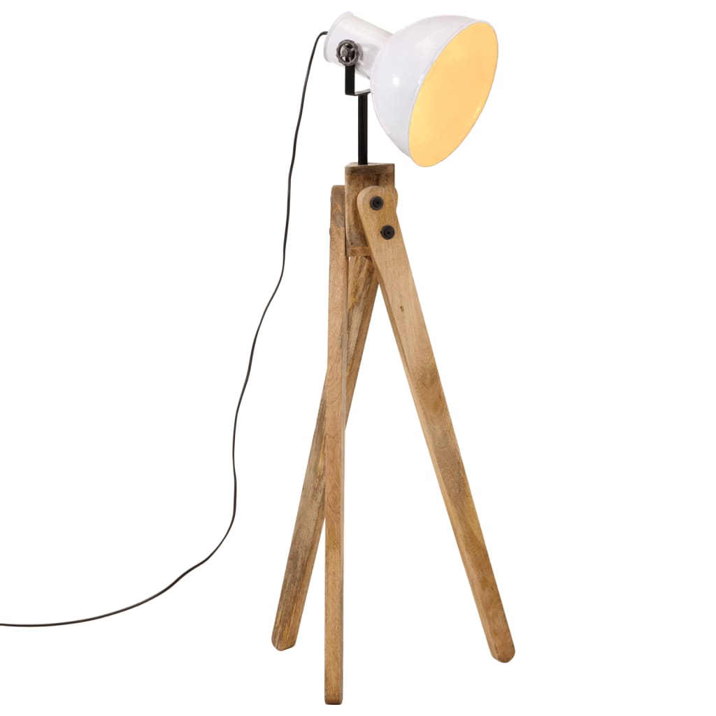 Stāvlampa, baltā krāsā, 45x45x120cm, 25W, E27