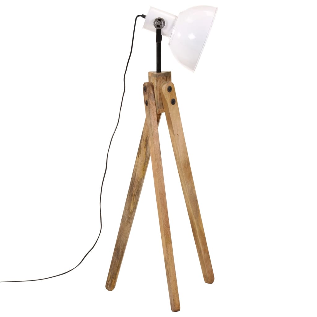 Stāvlampa, baltā krāsā, 45x45x120cm, 25W, E27