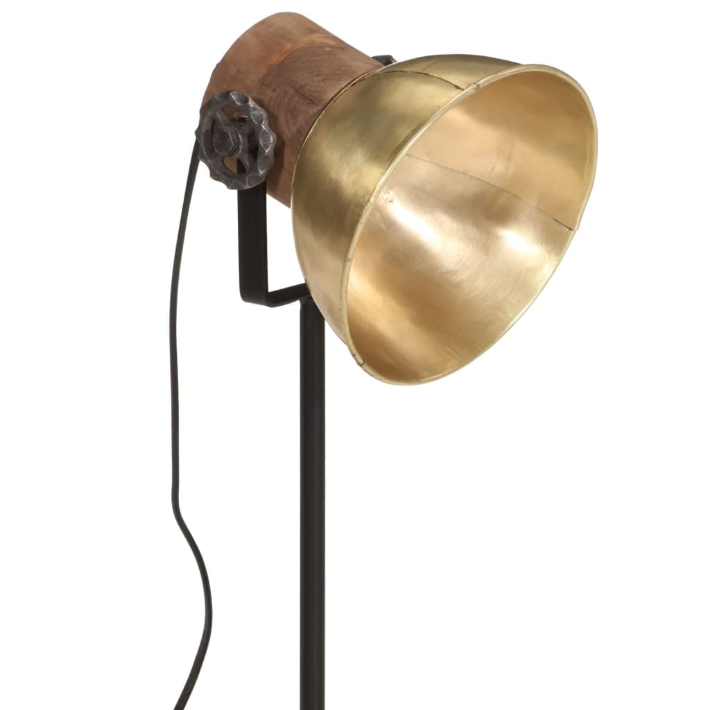 Rakstāmgalda lampa, misiņš, 17x17x50cm, 25W, E27