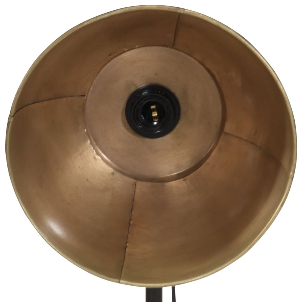 Floor lamp, brass, 30x30x100-150cm, 25W, E27, antique