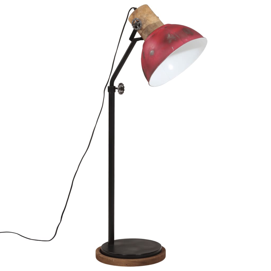 Floor lamp, bleached red, 30x30x100-150cm, 25W, E27