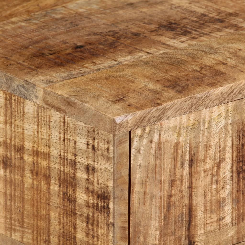 Sieninė naktinė spintelė, 40x30x13,5cm, mango medienos masyvas