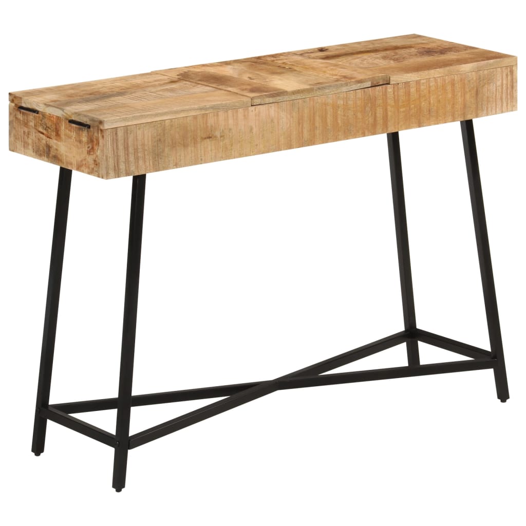 Dressing table, 105x35x75cm, solid mango wood and iron