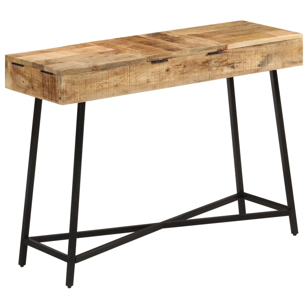 Dressing table, 105x35x75cm, solid mango wood and iron