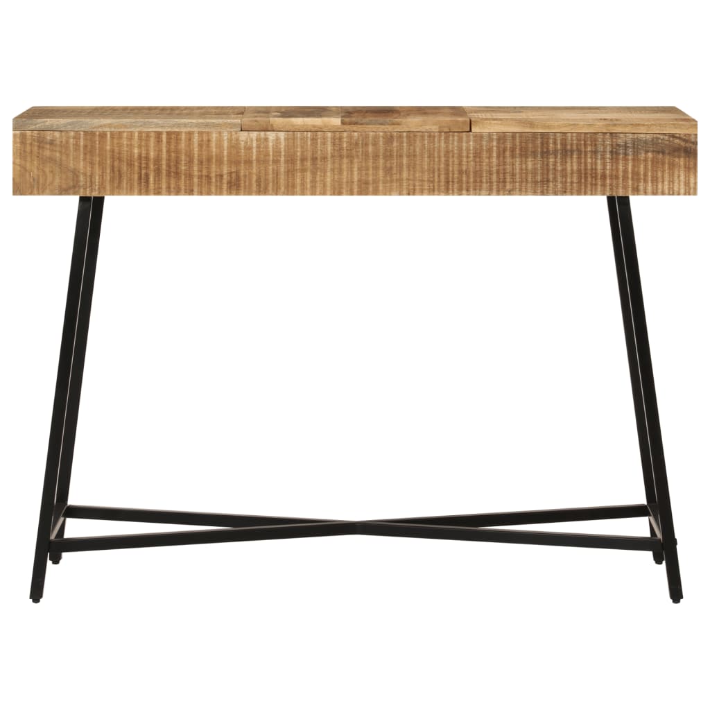 Dressing table, 105x35x75cm, solid mango wood and iron
