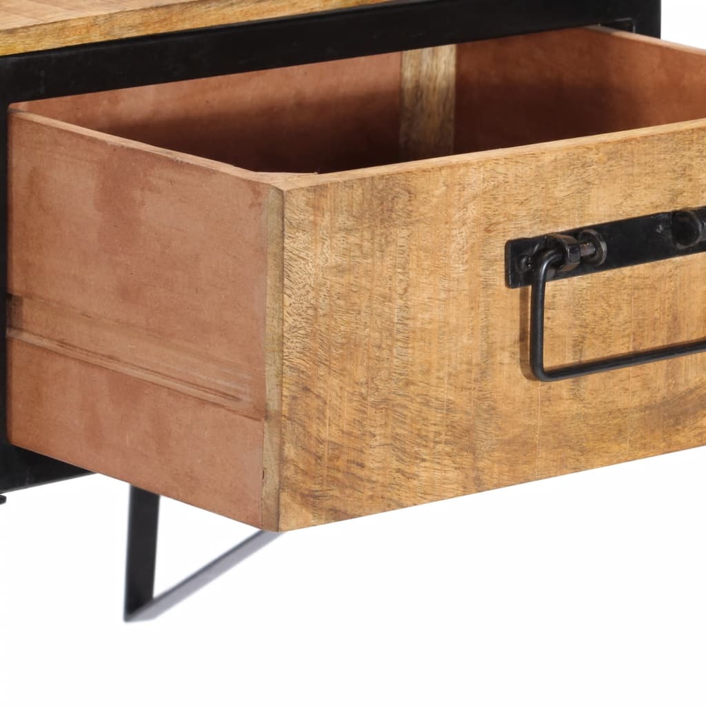 Bedside cabinet, 40x35x40cm, solid mango wood