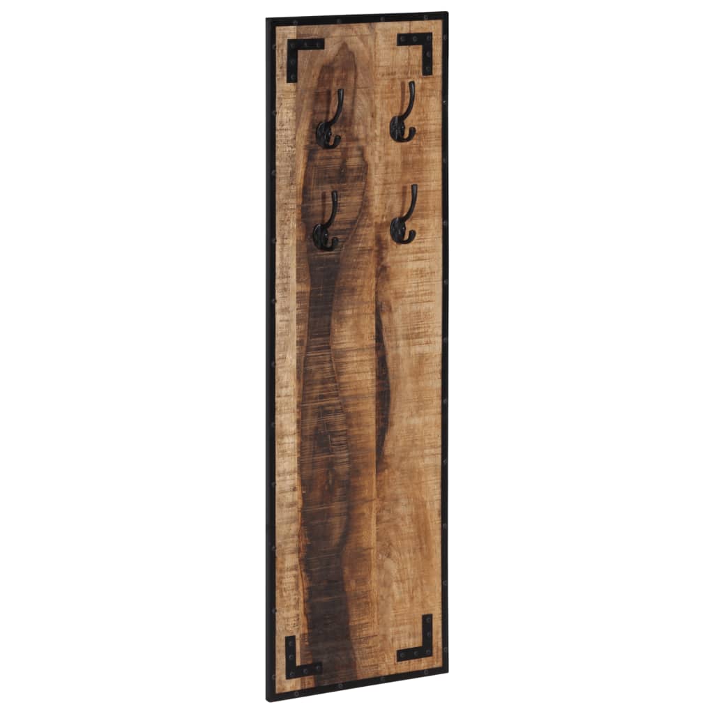 Mēteļu pakaramais, 35x8x110cm, neapstrādāta mango masīvkoka koksne