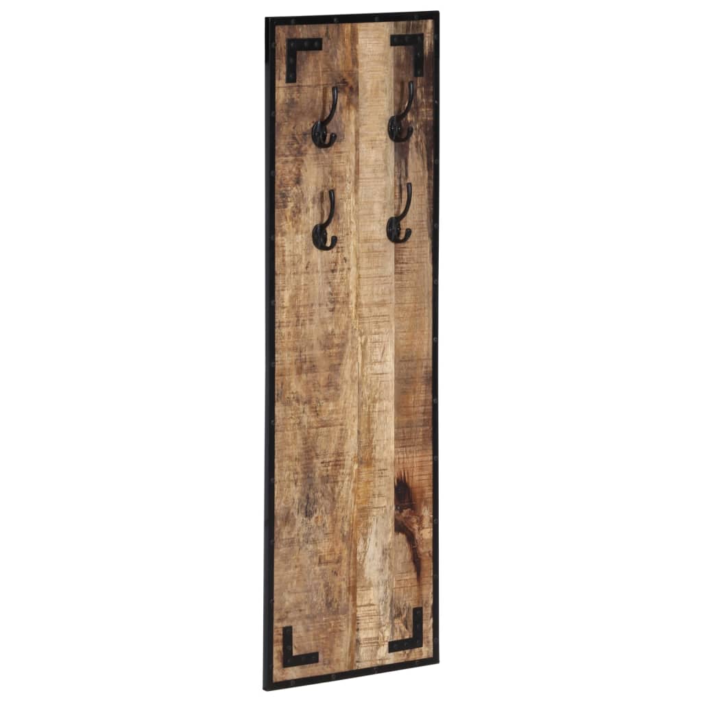 Mēteļu pakaramais, 35x8x110cm, neapstrādāta mango masīvkoka koksne
