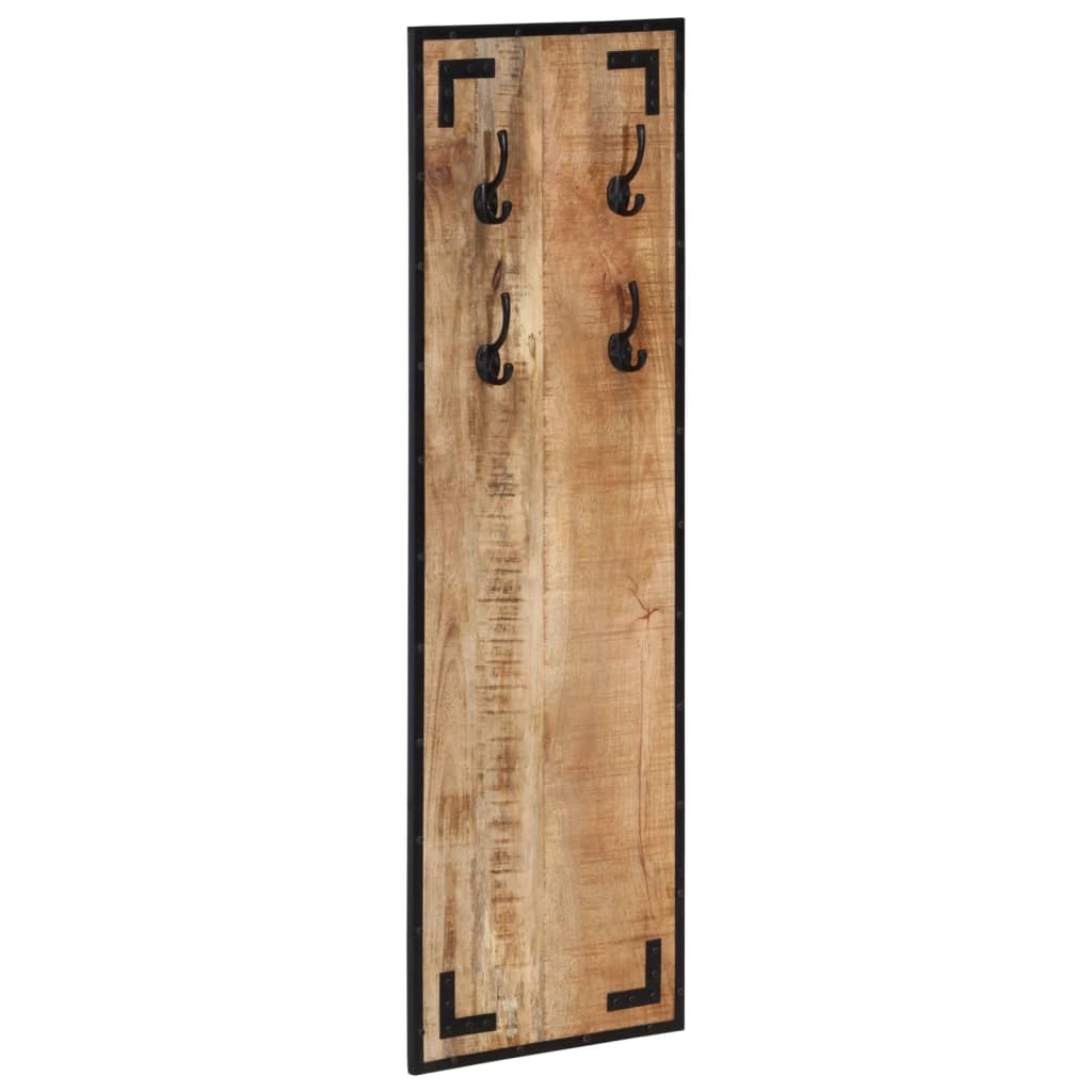 Mēteļu pakaramais, 35x8x110cm, neapstrādāta mango masīvkoka koksne