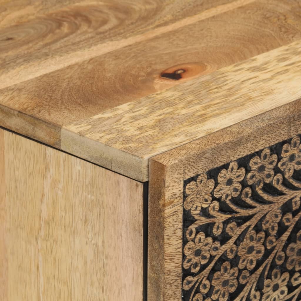 Sideboards, 2 pcs., 60x33x75cm, solid mango wood
