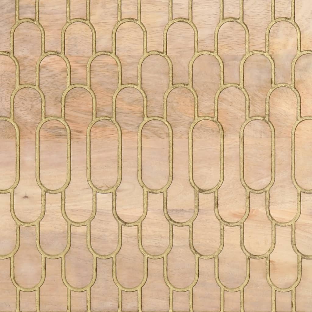 Sānu skapīši, 2 gab., 60x33x75cm, masīvs mango koks