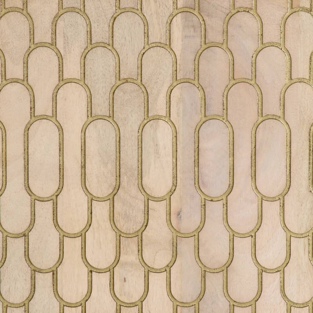 Sānu galdiņi, 3 gab., 60x33x75cm, masīva mango koksne