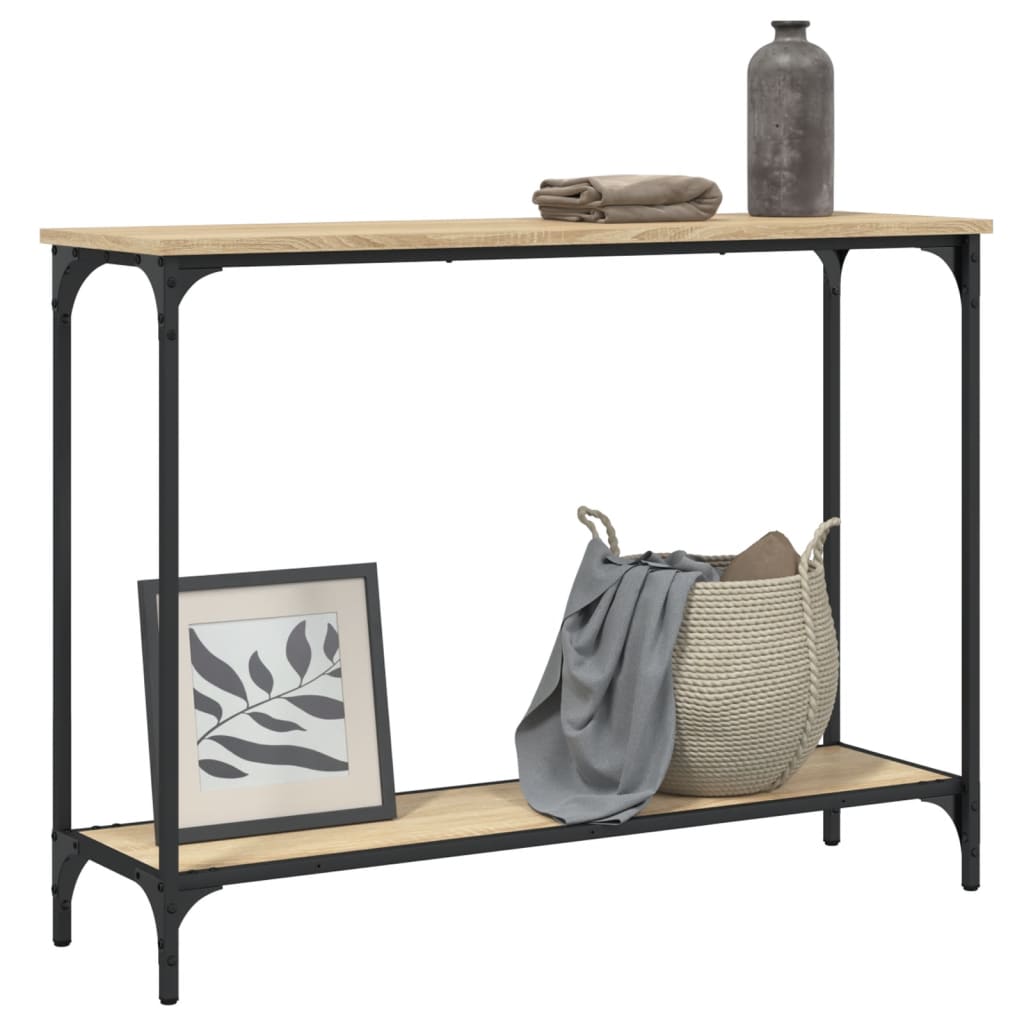 Console table KATHERINA I, oak wood