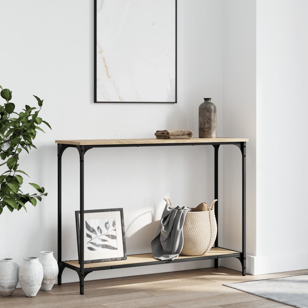 Console table KATHERINA I, oak wood