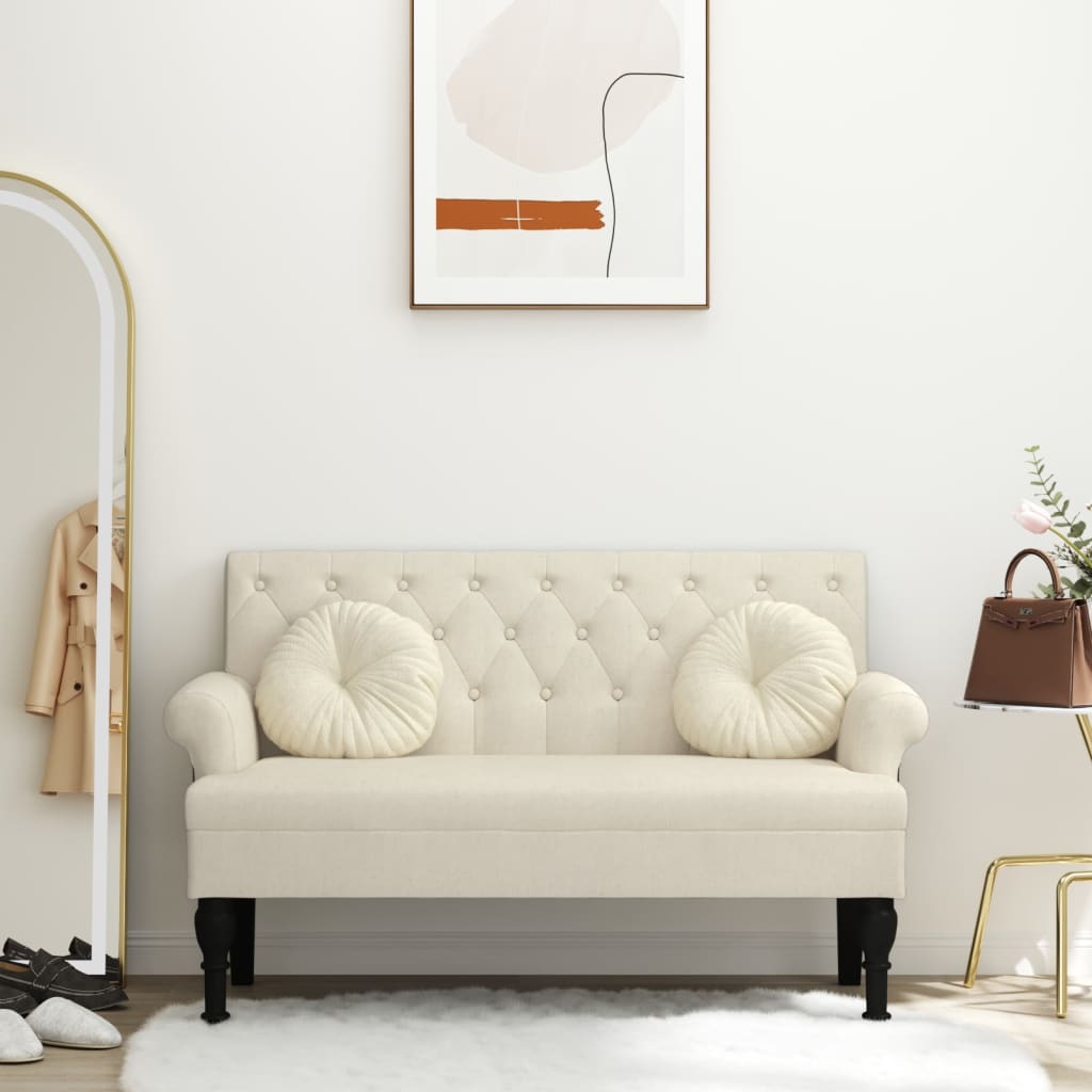 Sols ar atzveltni, 120x62x75,5 cm, lins