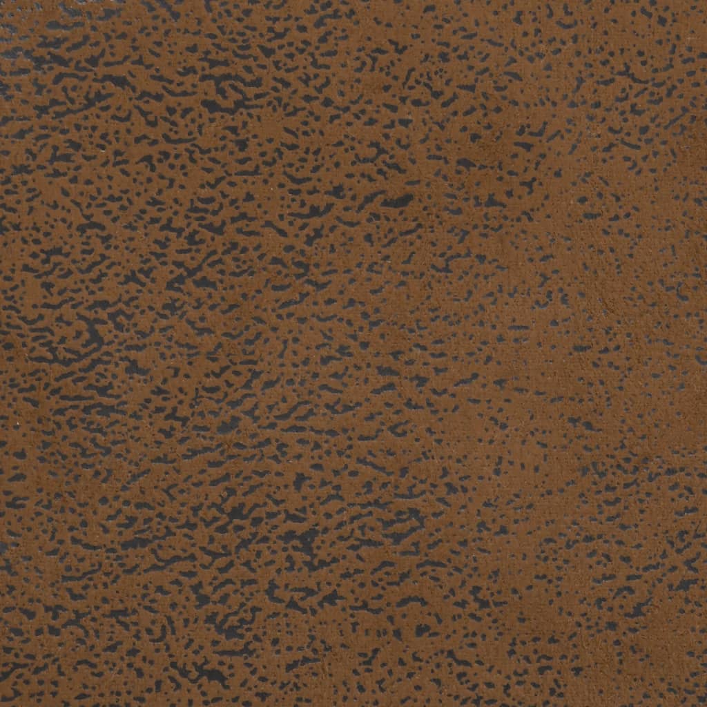 Suoliukas su atlošu, rudas, 120x62x75,5cm, dirbtinė versta oda
