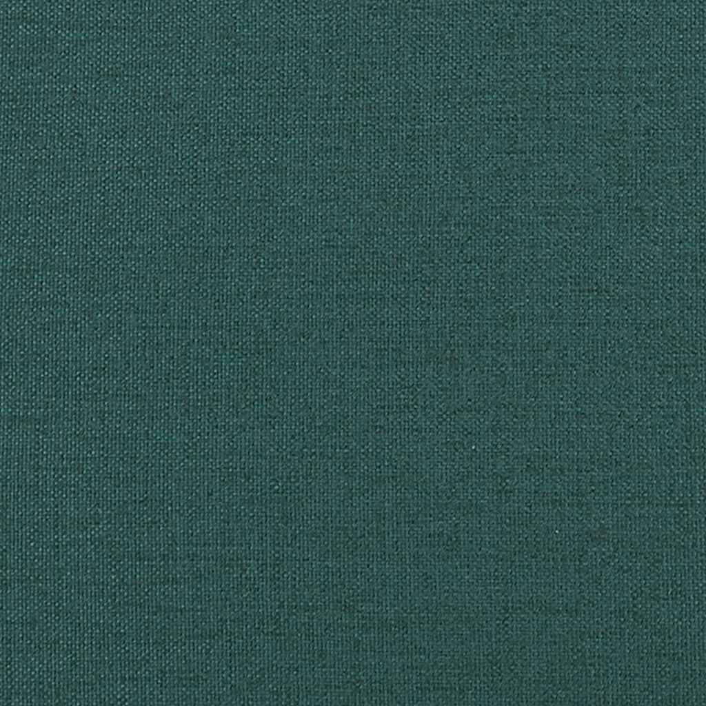 Bench with cushions, green, 113x64.5x75.5cm, fabric
