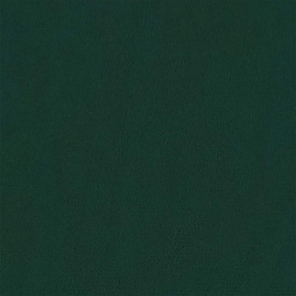 Bench with cushions, green, 120.5x65x75cm, velvet