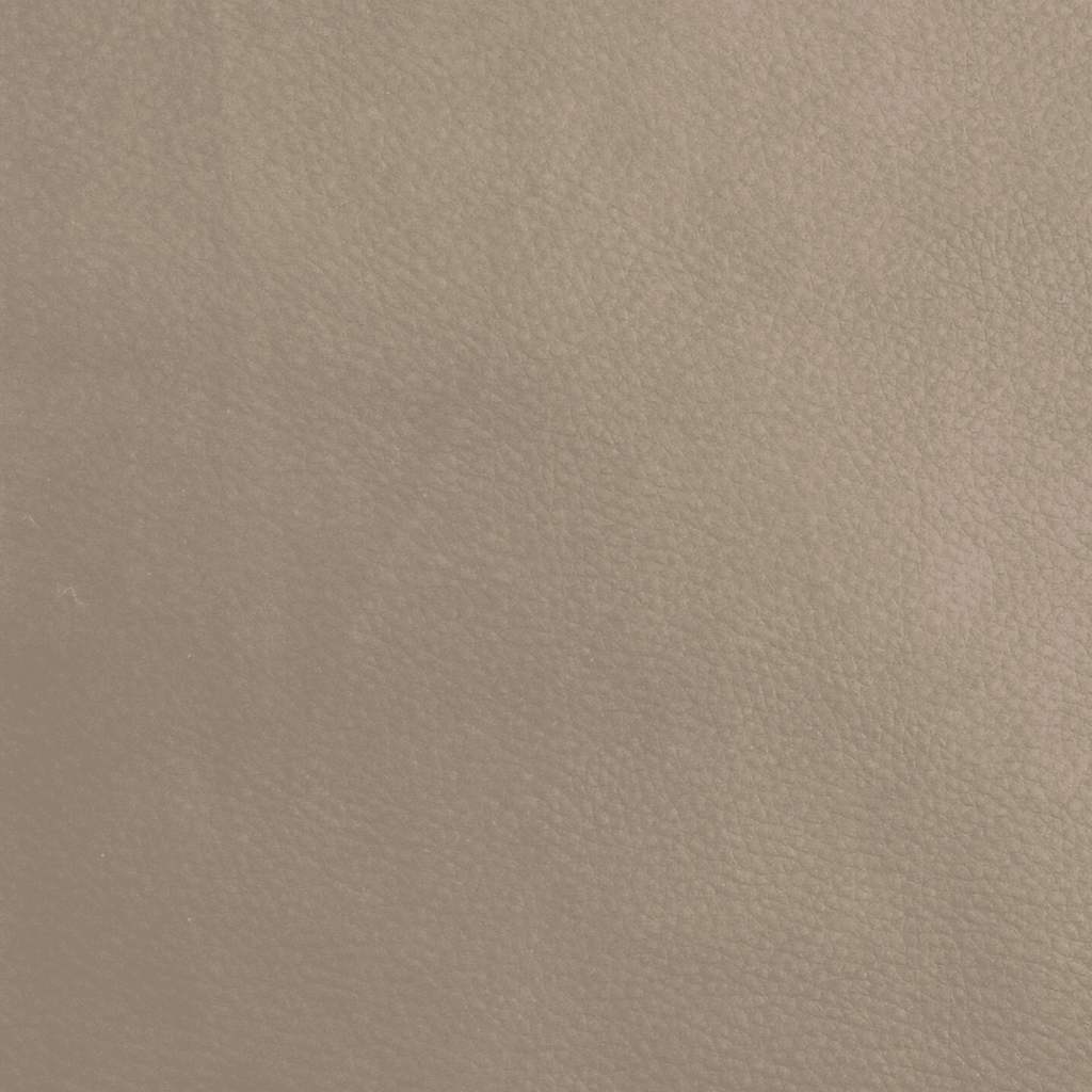 Reclining massage chair, cappuccino color, artificial leather