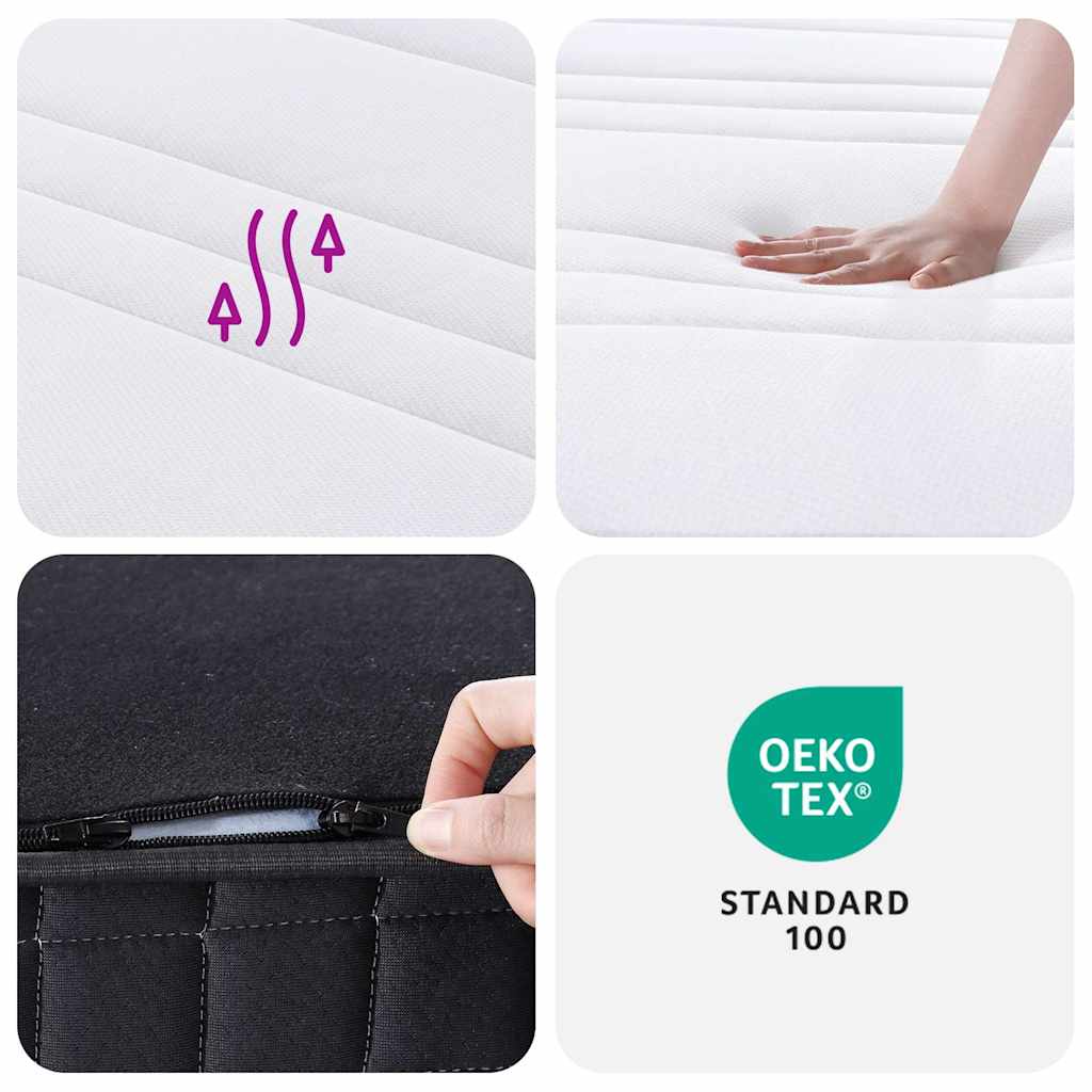 Bonnell spring mattress, 140x190cm, medium firm