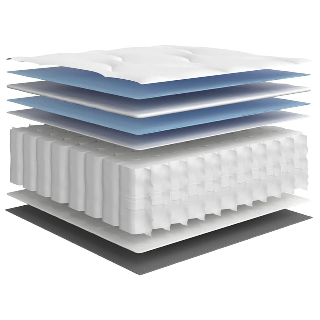 Pocket spring mattress, 80x200cm, medium firmness