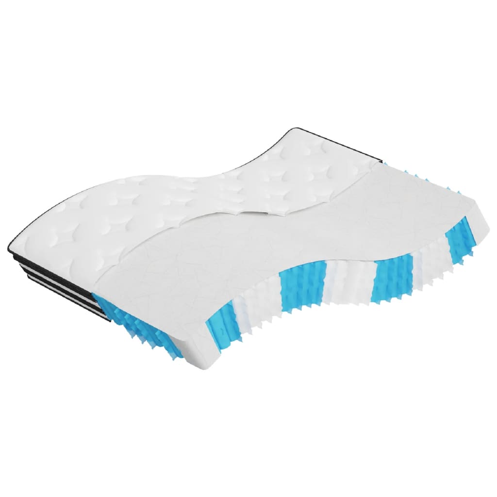 Pocket spring mattress, 140x190cm, medium firmness