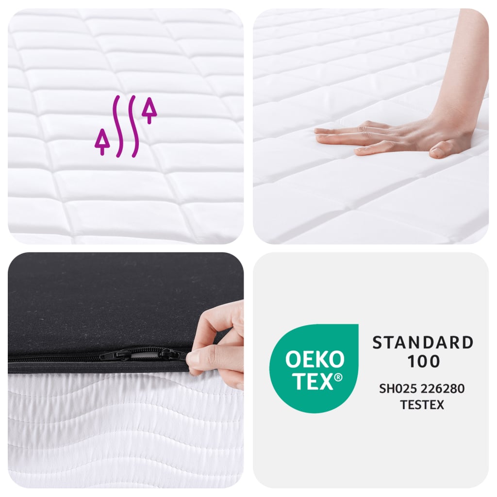 Foam mattress, 70x200cm, medium firm