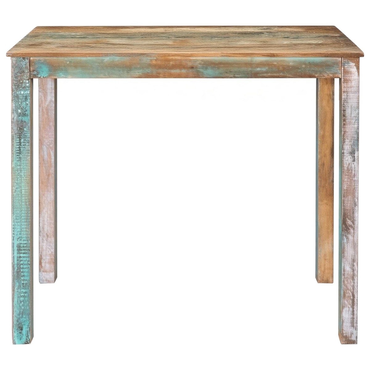 Baro stalas 110 x 55 x 100 cm Kieta atnaujinta mediena