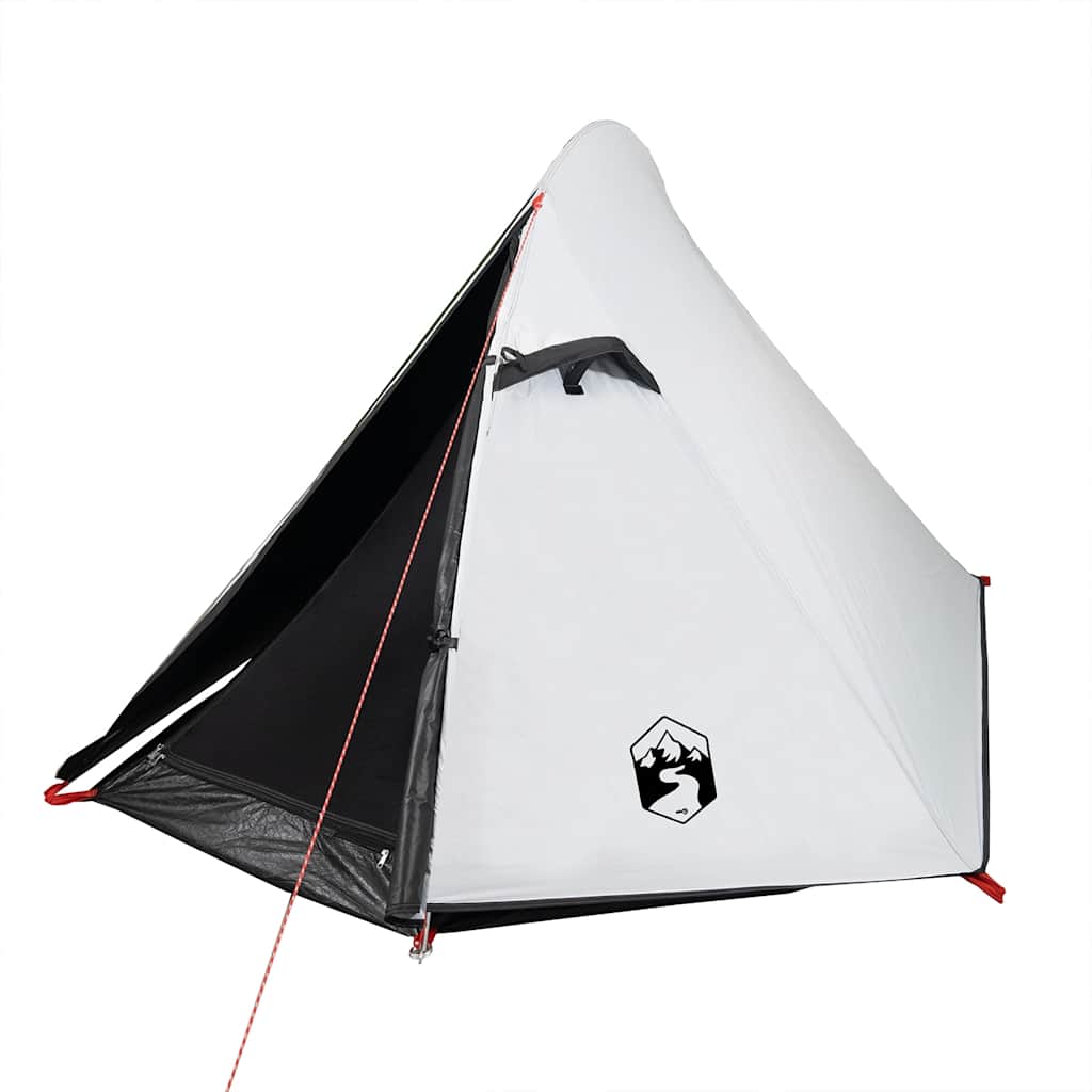 Camping tent, white, two-person, blackout fabric