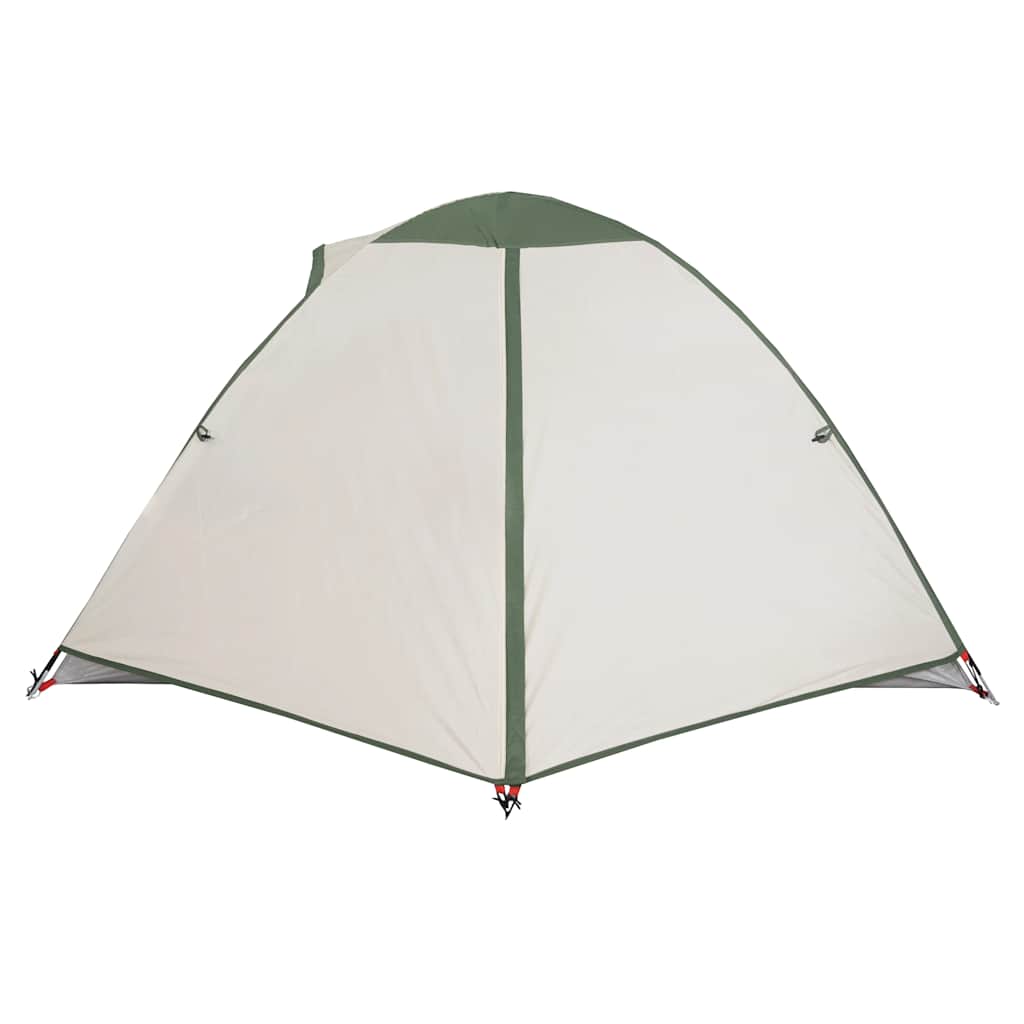 Camping tent, green, two-person, dome-shaped