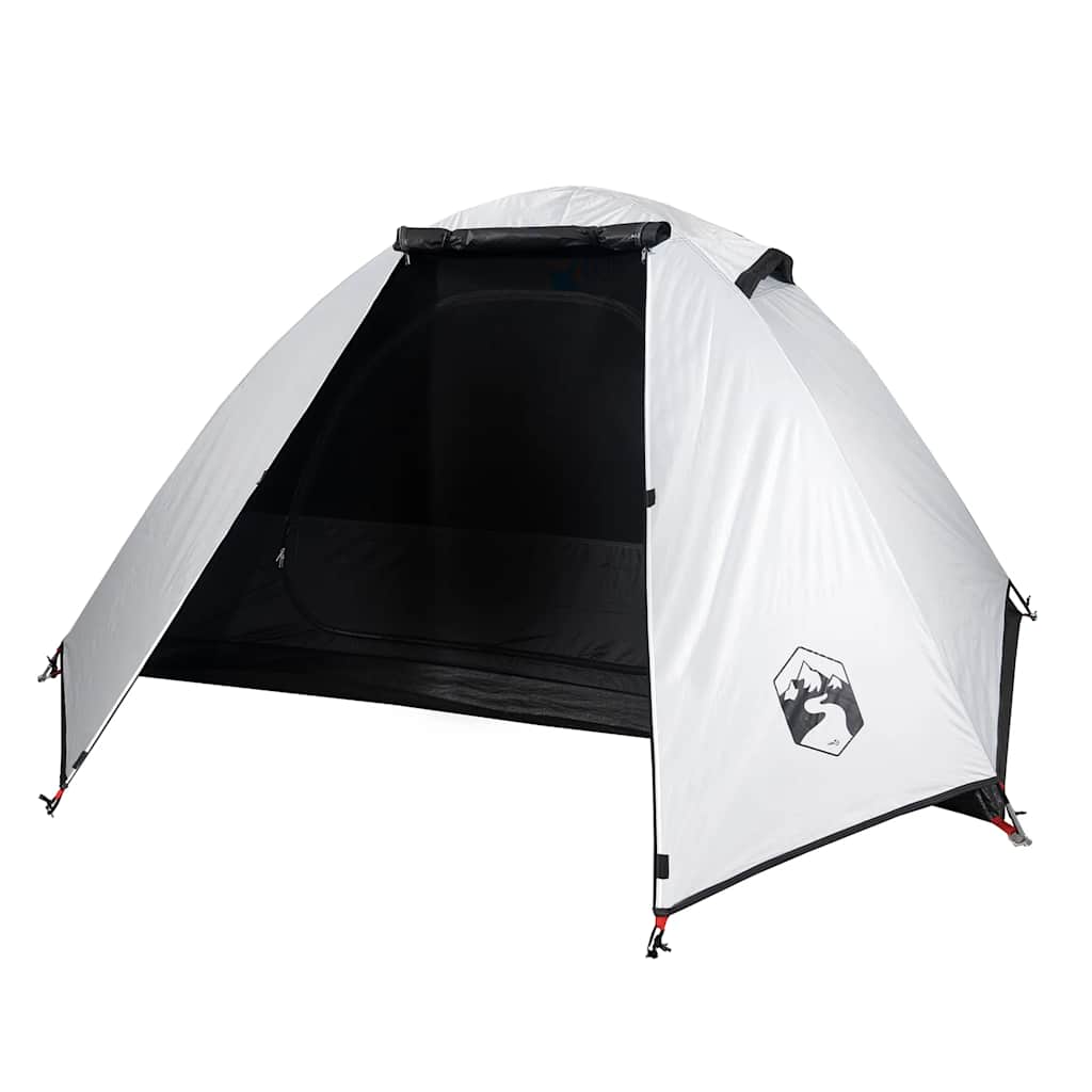 Camping tent, white, two-person, blackout fabric