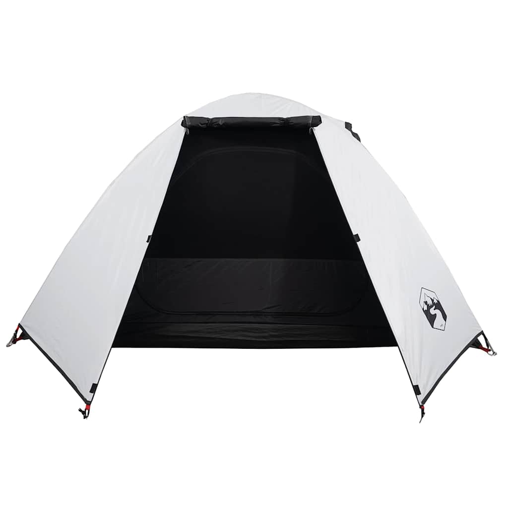 Camping tent, white, two-person, blackout fabric