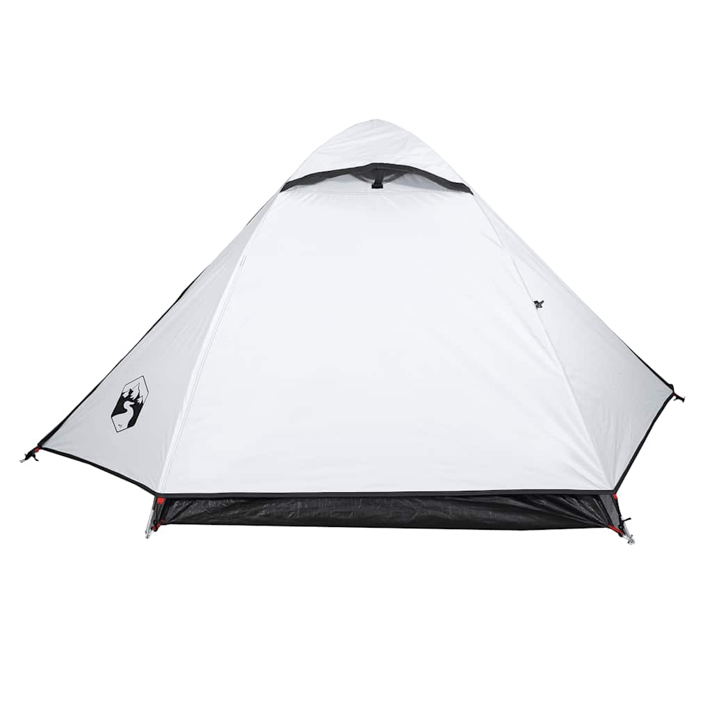 Camping tent, white, two-person, blackout fabric