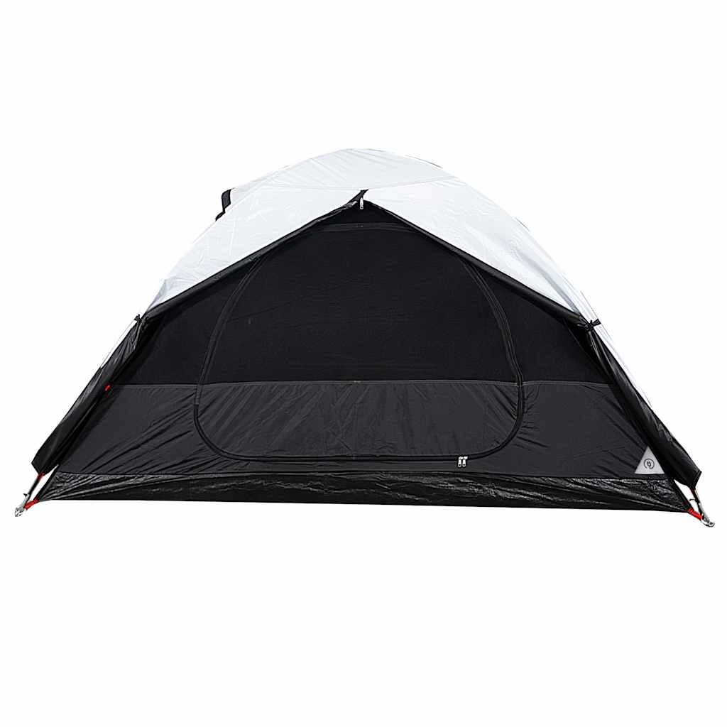 Camping tent, white, two-person, blackout fabric