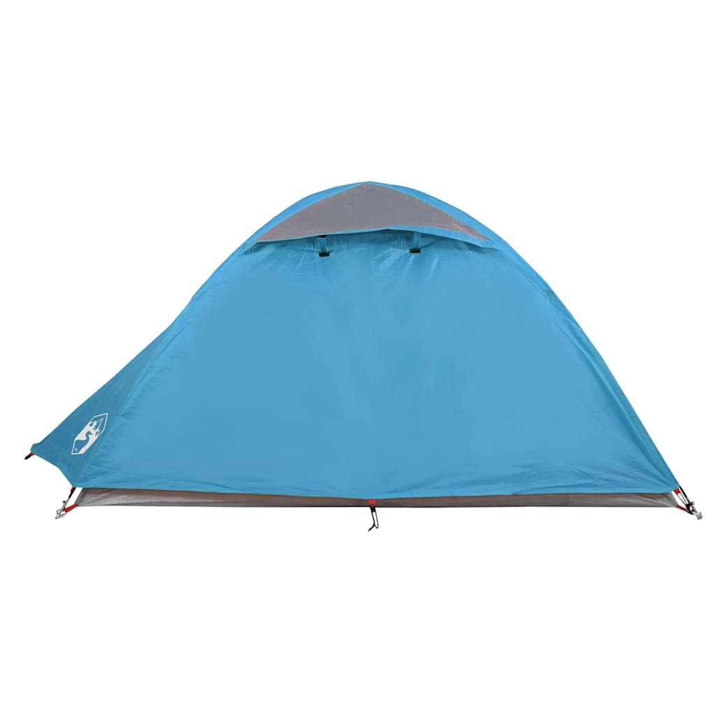 Camping tent, blue, two-person, dome