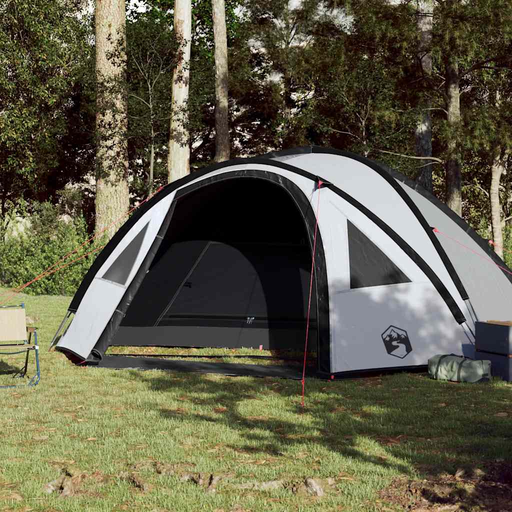 Camping tent, white, four-person, blackout fabric