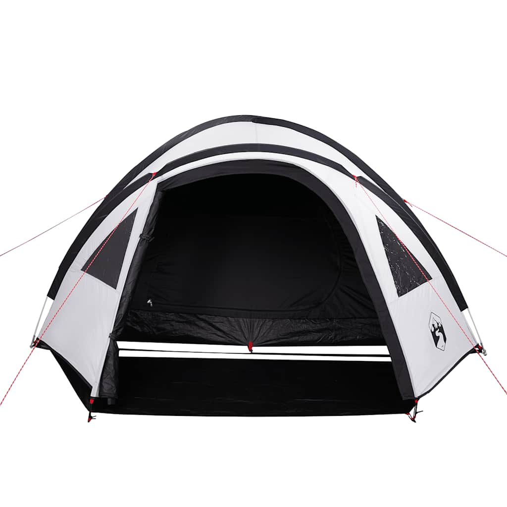 Camping tent, white, four-person, blackout fabric