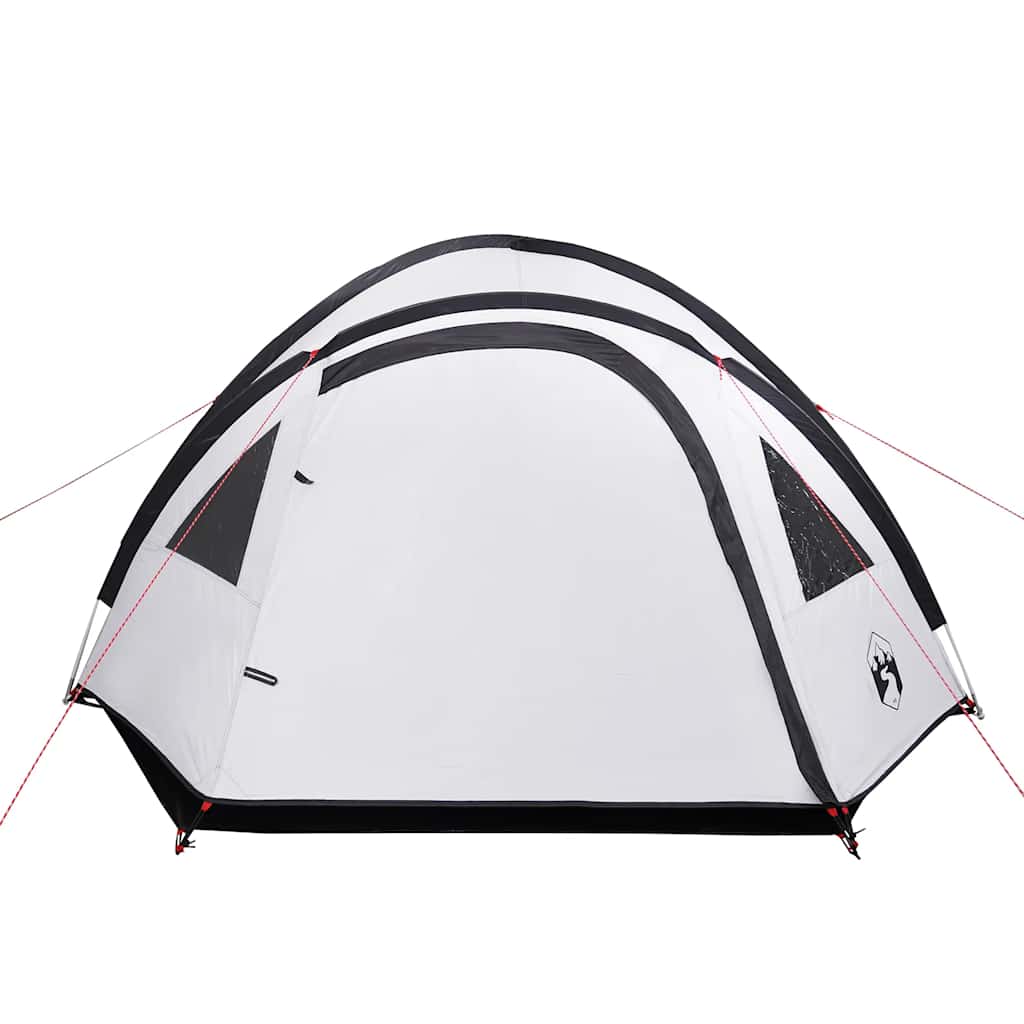 Camping tent, white, four-person, blackout fabric