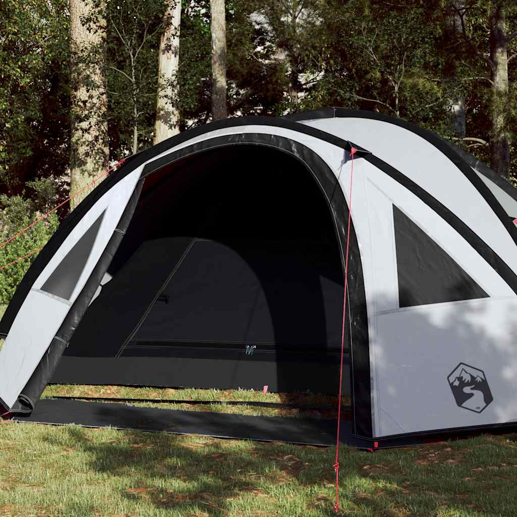Camping tent, white, four-person, blackout fabric