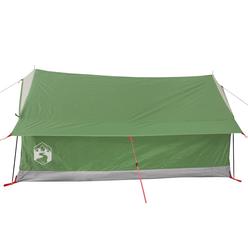 Camping tent, green, two-person, waterproof