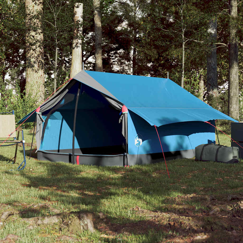 Camping tent, blue, two-person, waterproof