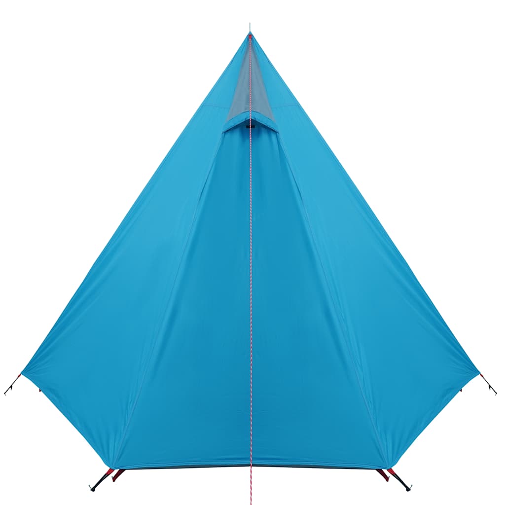 Camping tent, blue, 3-person, waterproof