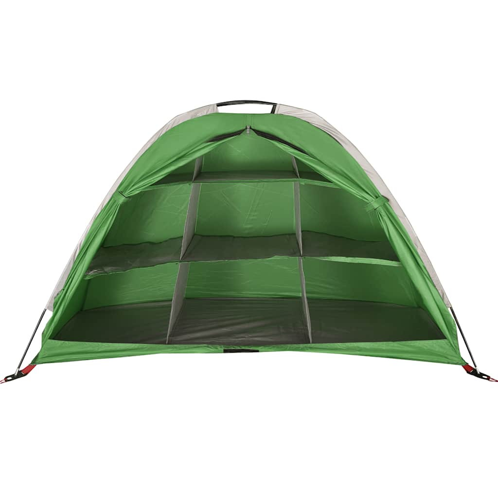Tent for items, green, 9 compartments, waterproof