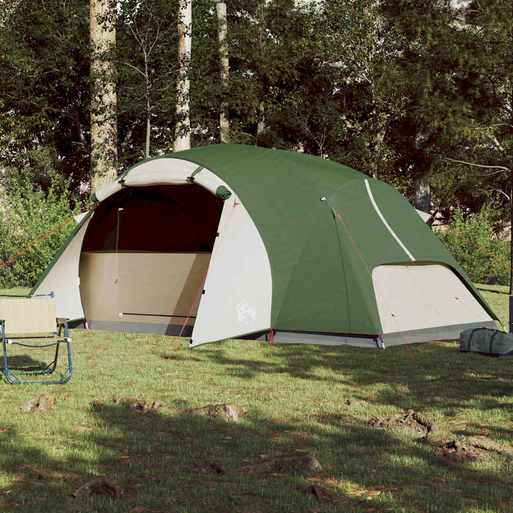 Family tent, green, eight-person, Crossvent