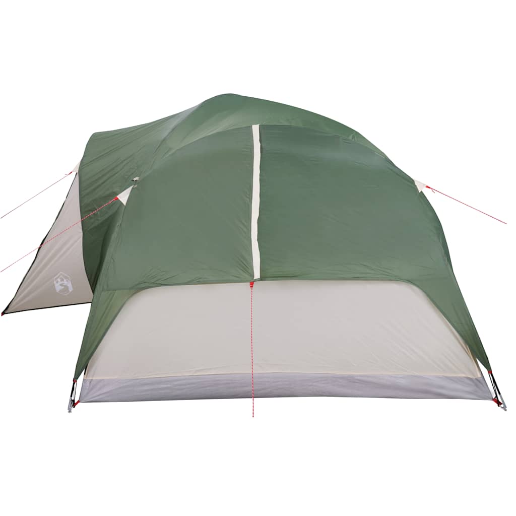 Family tent, green, eight-person, Crossvent