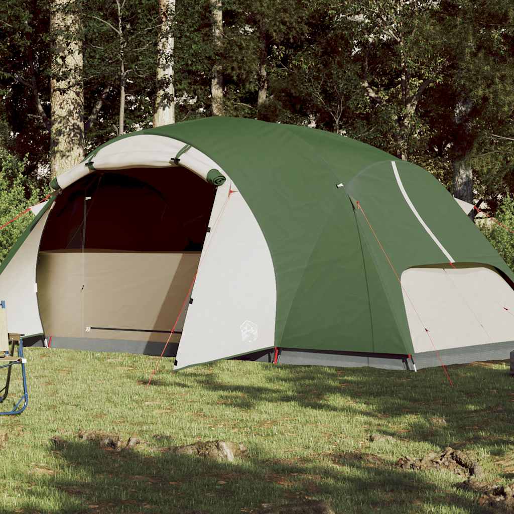 Family tent, green, eight-person, Crossvent